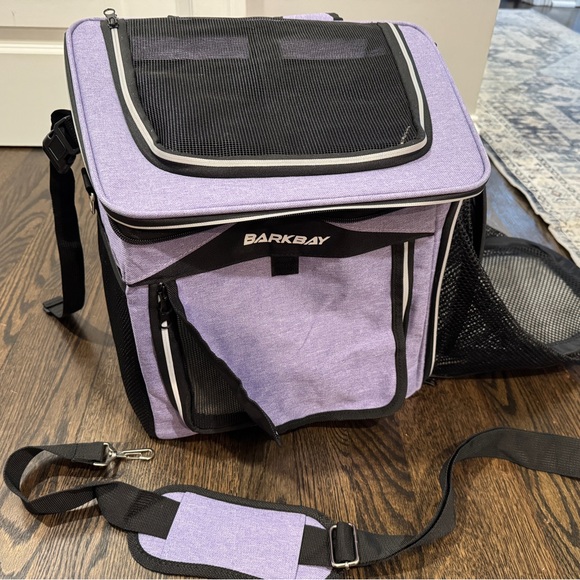 🆕 BARKBAY Dog Bike Basket Carrier Backpack Carrier - Picture 7 of 10